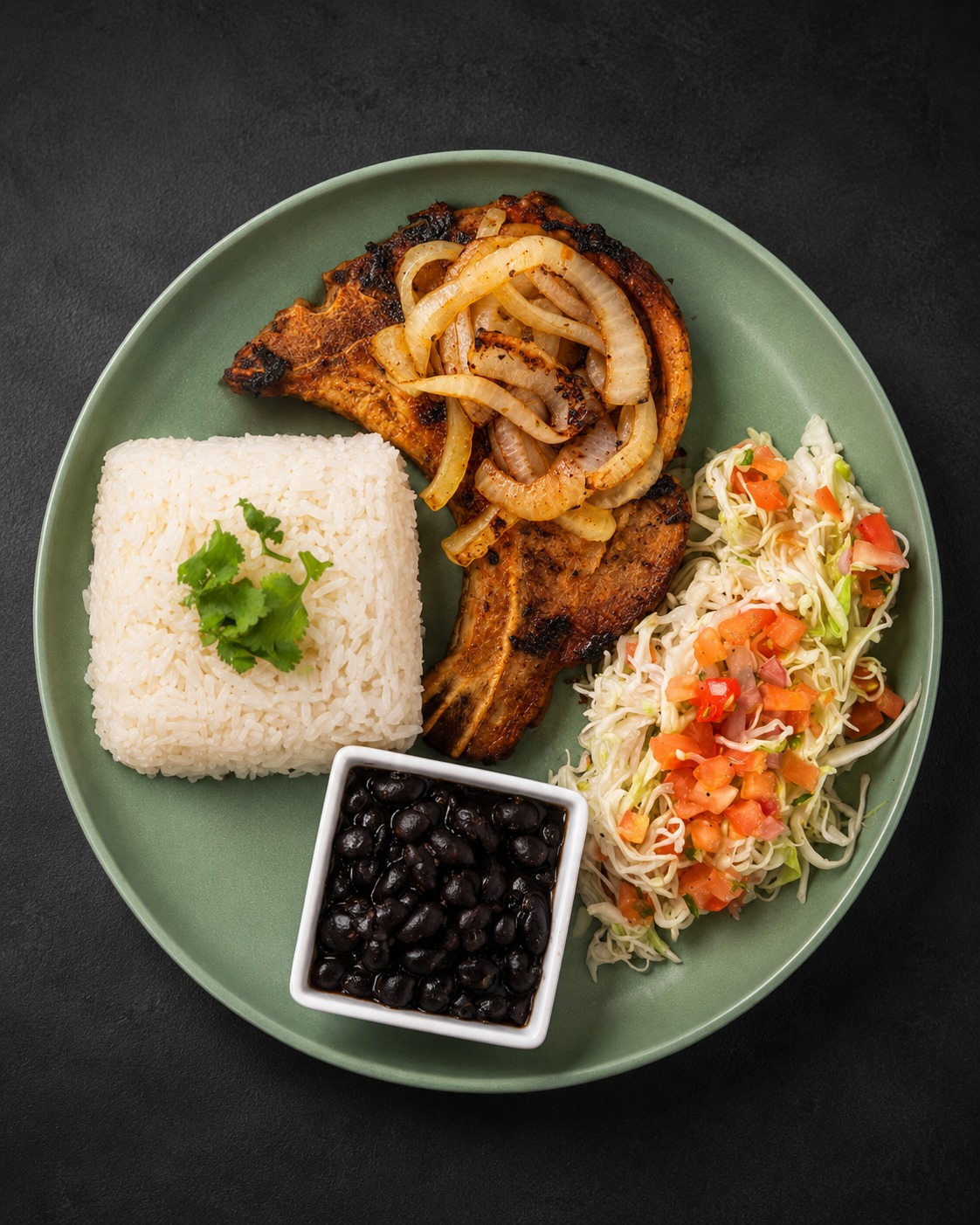 Chuleta Encebollada