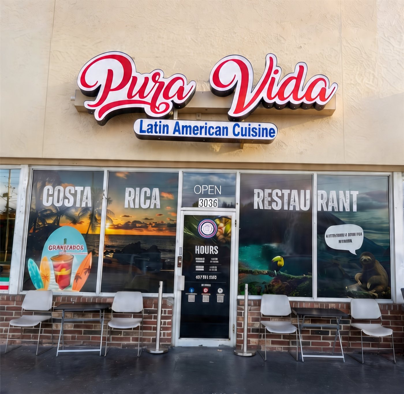Pura Vida Grill - Orlando FL entrance